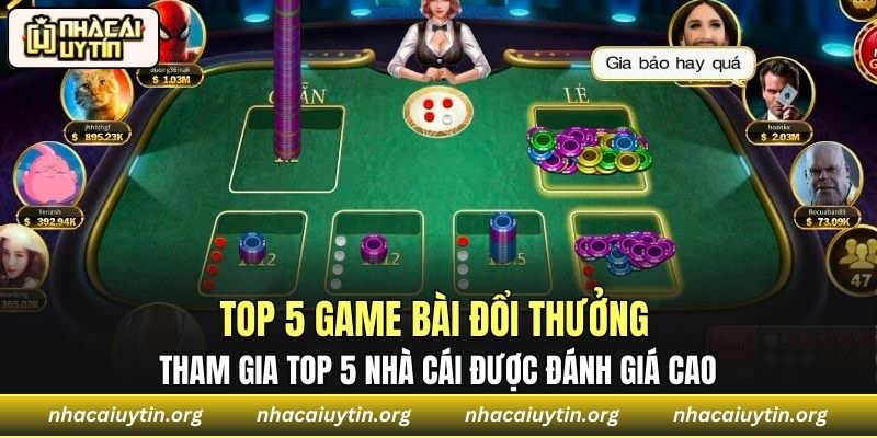 Ưu điểm khi tham gia Top 5 nhà cái được người chơi đánh giá cao