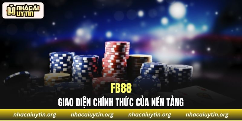 Giao diện chính thức của nền tảng mang đến sự chuyên nghiệp và hiện đại
