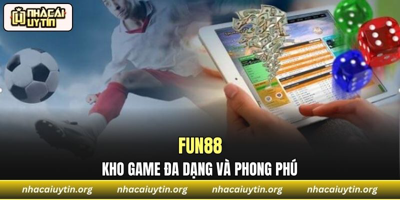 Kho game đa dạng và phong phú tại nền tảng